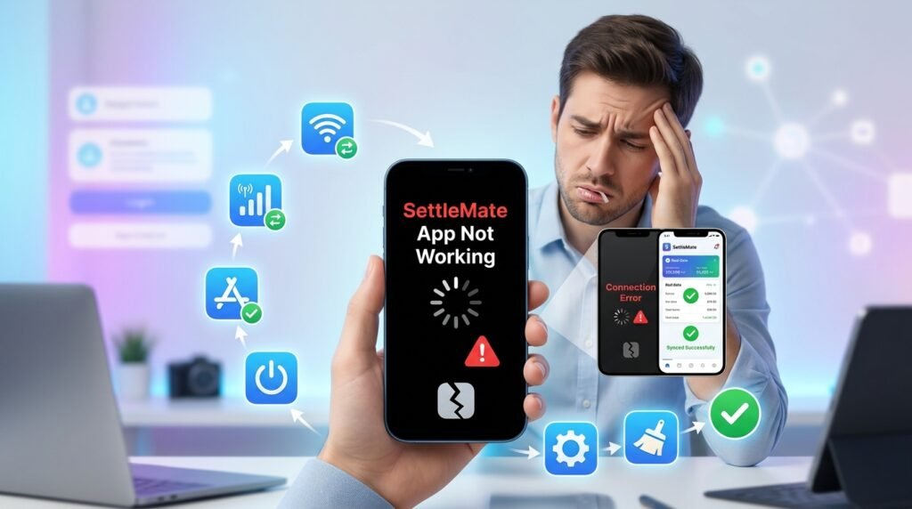 settlemate app not working