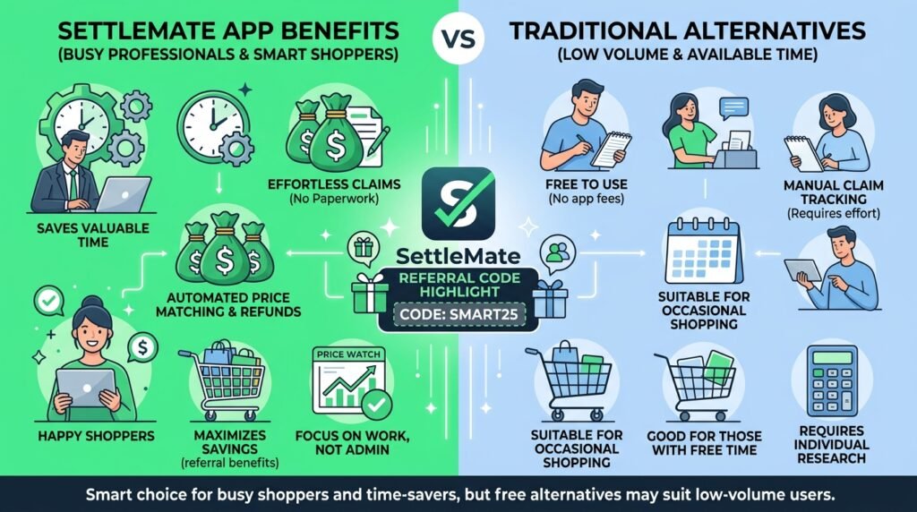 settlemate app referral code