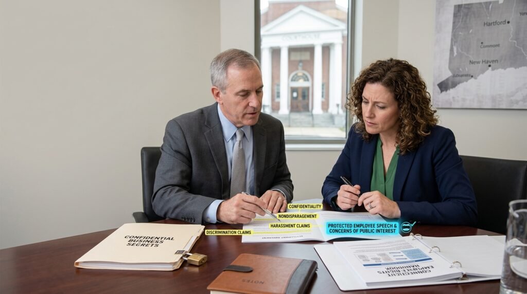 wrongful termination settlements ct
