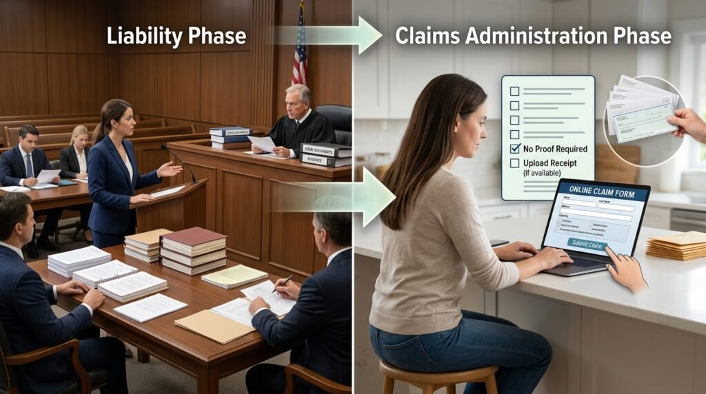 class action lawsuits no proof

