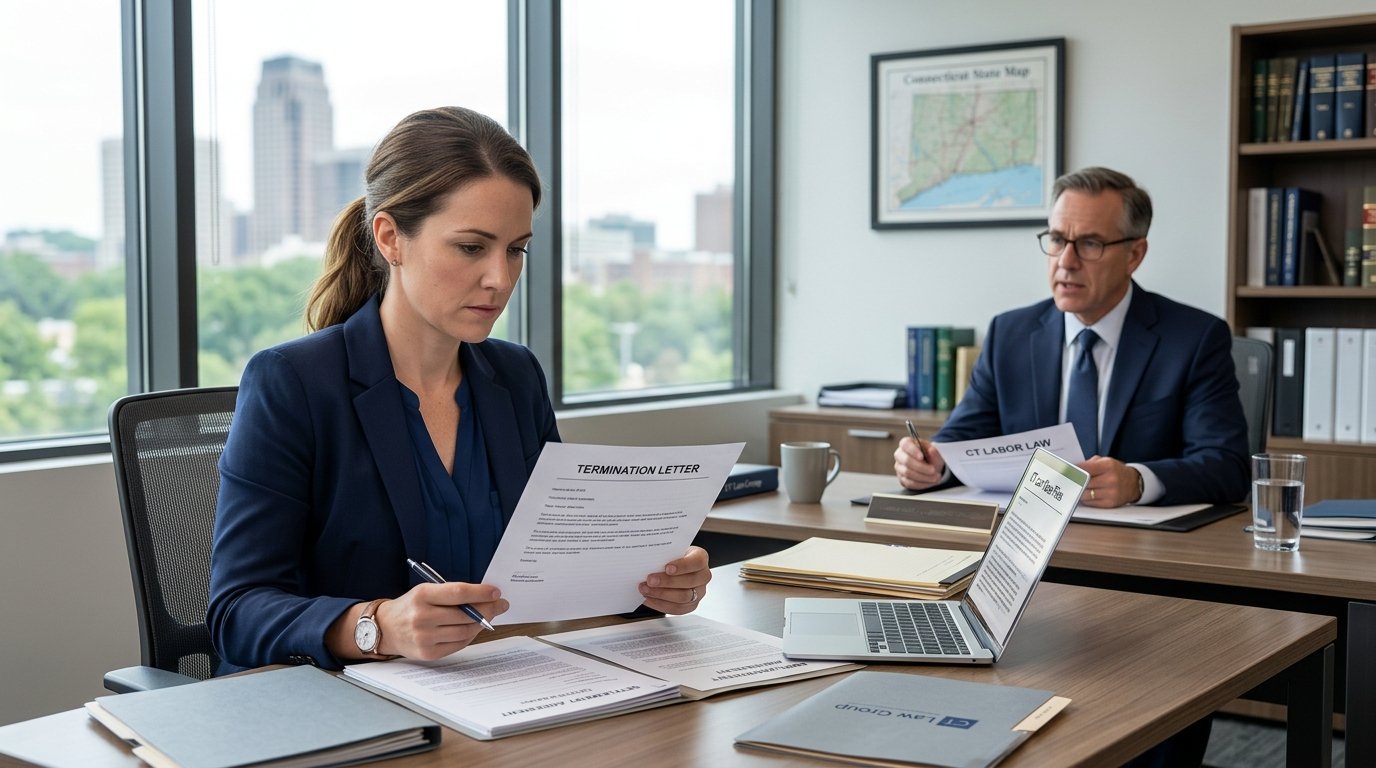 wrongful termination settlements ct